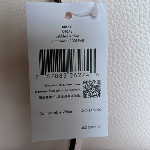 Kate Spade Mimi Satchel Parchment - Picture 10 of 16